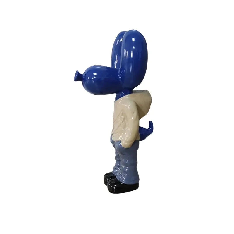 Figurine Balloon Dog Bleu 18 cm