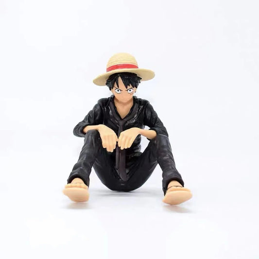 Figurine One Piece - Luffy Tenue Noire 12 cm