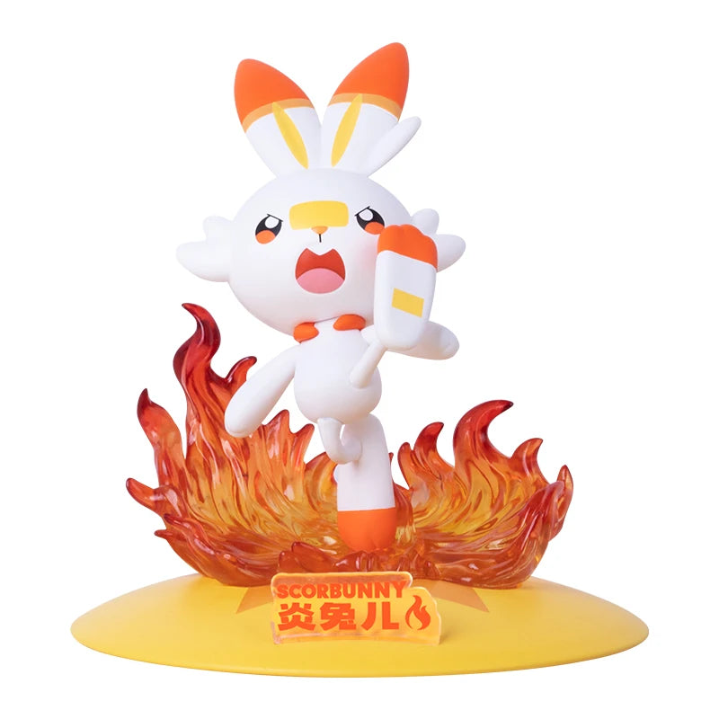 Figurine Pokémon - Flambino 10 cm