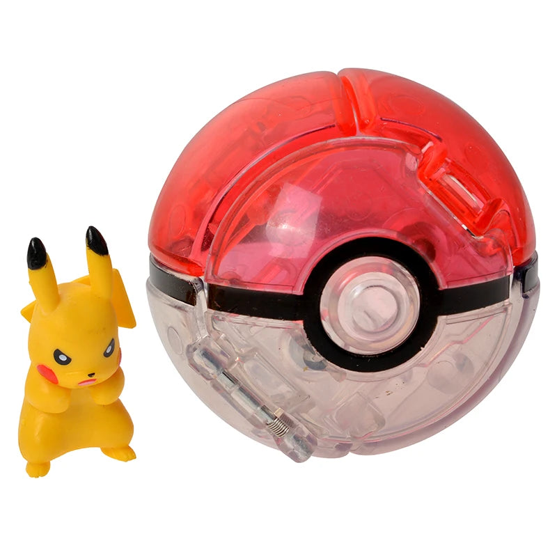 Figurine Pokémon Pokeball - Pikachu #A