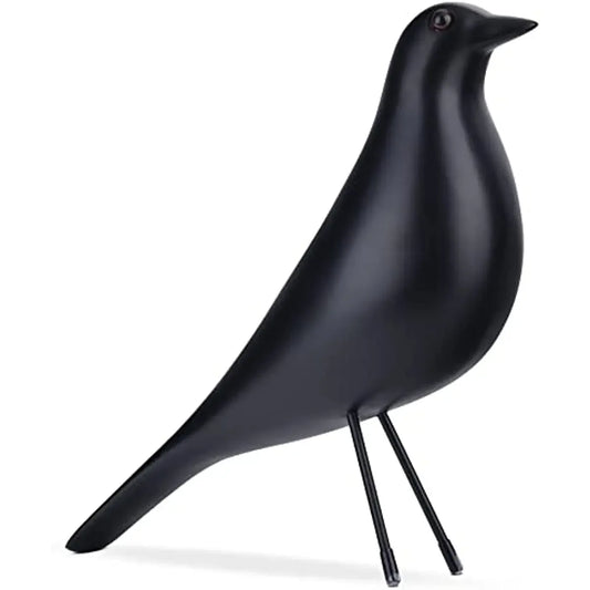 Figurine Oiseau Minimaliste Noir